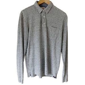 Faherty Long Sleeve Polo Shirt
